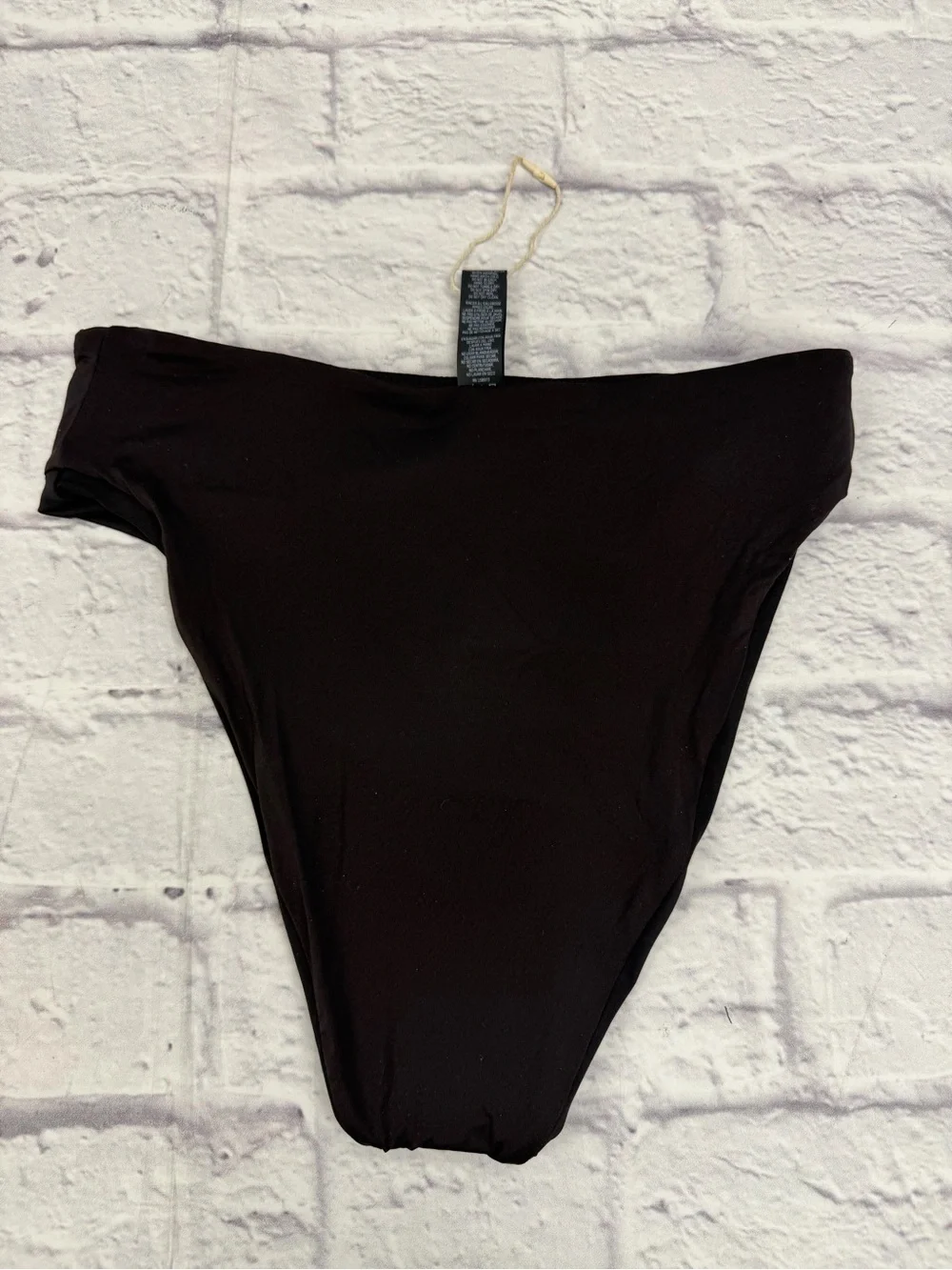 SKIMS Black Swim Bikini Bottoms NWOT's Sz XS Beach Pool Resortwear Euro Summer